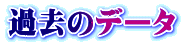 過去のデータ